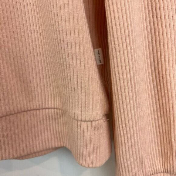 Petit Lem Women’s Blush Pink Organic Cotton Long Sleeve Top Shirt Stretch Large - Picture 13 of 13